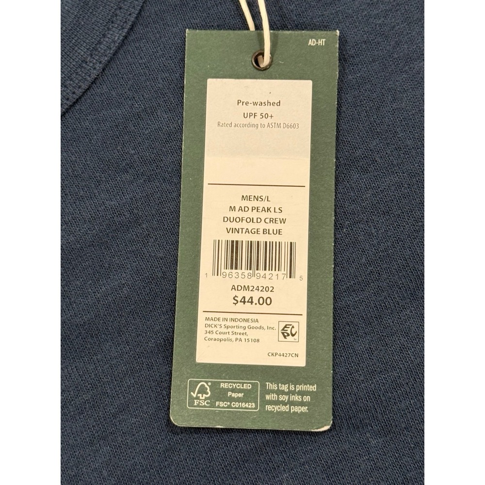 Alpine Design Duofold Crew Men's Large - Picture 7 of 7